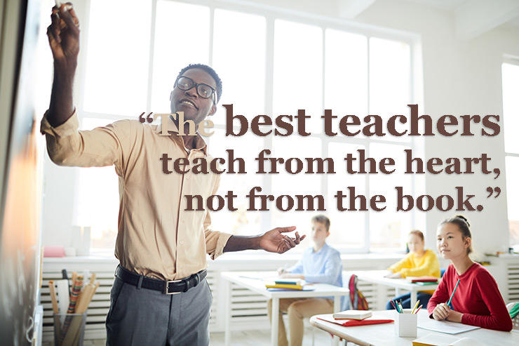 Famous words for teachers